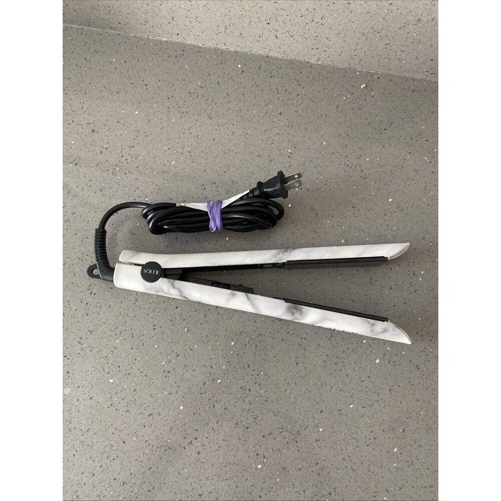 Soleil Flat Iron Ceramic plates Limited Marble LET YOUR HAIR SHINE L10HSC-D37